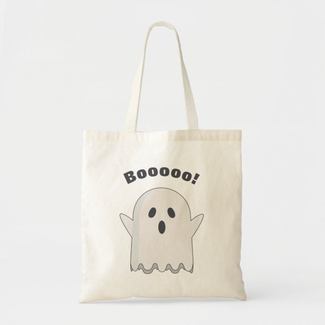 Boooo Halloween Ghost-Tasche Tragetasche (Vorne)