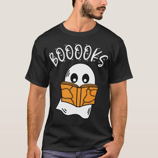 Booooks Geist T-Shirt (Vorderseite)