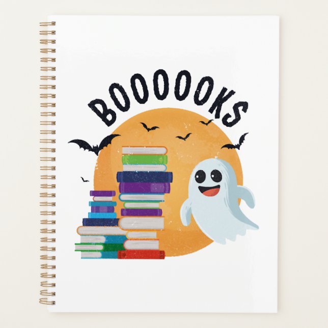 Boooooks Halloween, Booooks Süßes Halloween    Planer (Vorderseite)