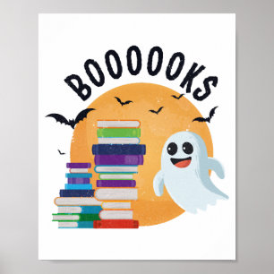 Boooooks Halloween, Booooks Süßes Halloween Poster