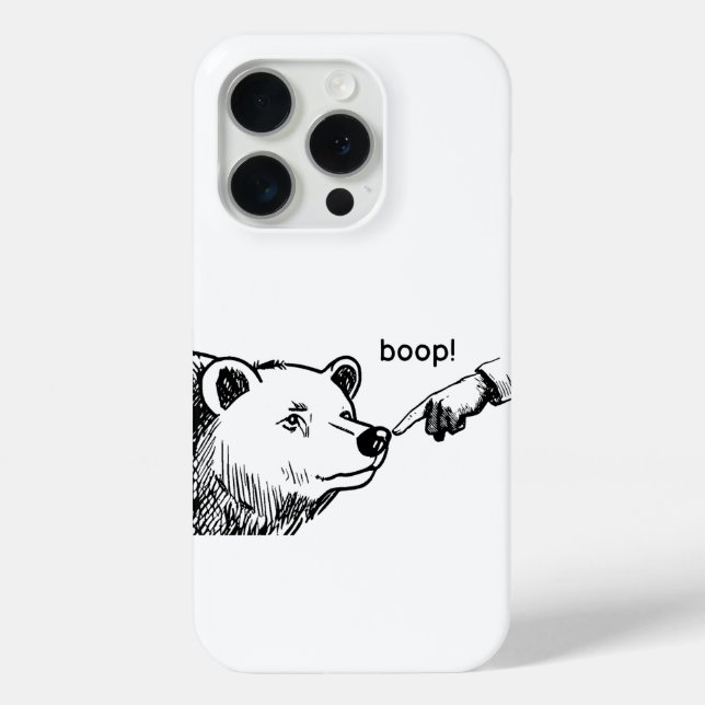 Boop Bär Case-Mate iPhone Hülle (Rückseite)