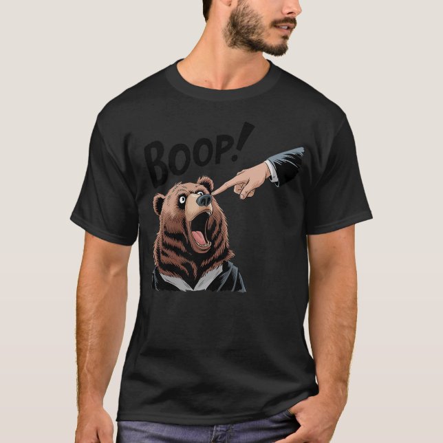 Boop Bear Vintage T-Shirt (Vorderseite)