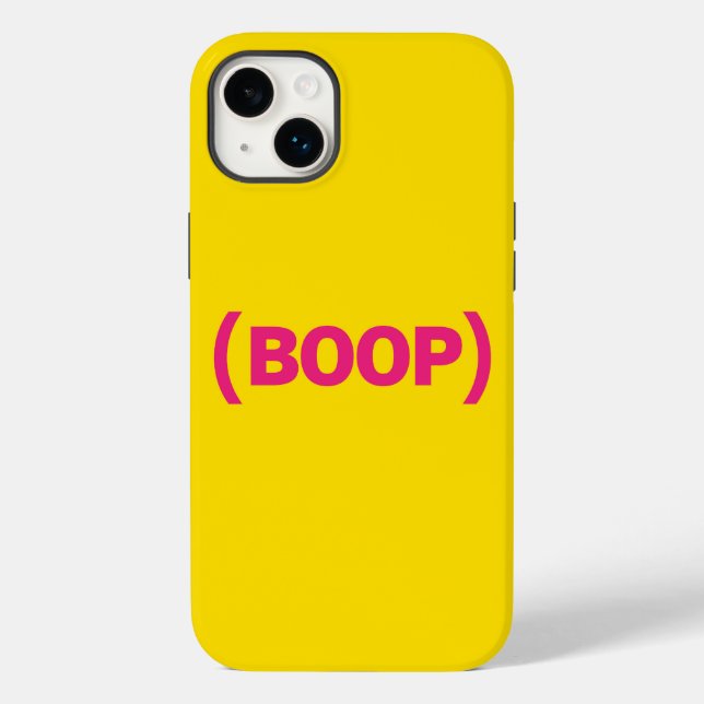(BOOP) iPhone Case-Mate iPhone Hülle (Rückseite)