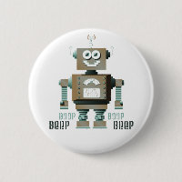 Boop Signalton-Spielzeug-Roboter-Knopf (lt)