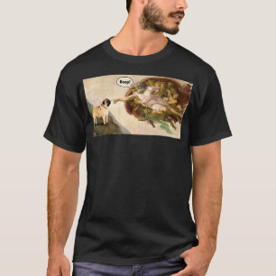 Boop The Snoot eines Niedlichen Mops Funny Dog Mem T-Shirt