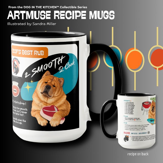 BOOPS BEST RUB -SMOOTH CHOW Art Muse Recipe  Tasse (Von Creator hochgeladen)