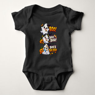 Boos Boo-Boo Süßer Geist Halloween Humor Baby Strampler