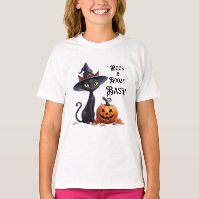 Boos & Booze Bash! T-Shirt (Vorderseite)