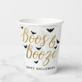Boos & Booze Halloween-Party Pappbecher