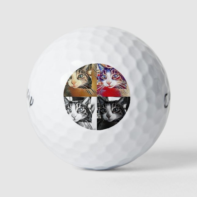 Boos Collage Golf Balls Golfball (Vorderseite)