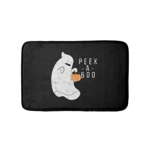 Boos Pumpkin Halloween Badematte