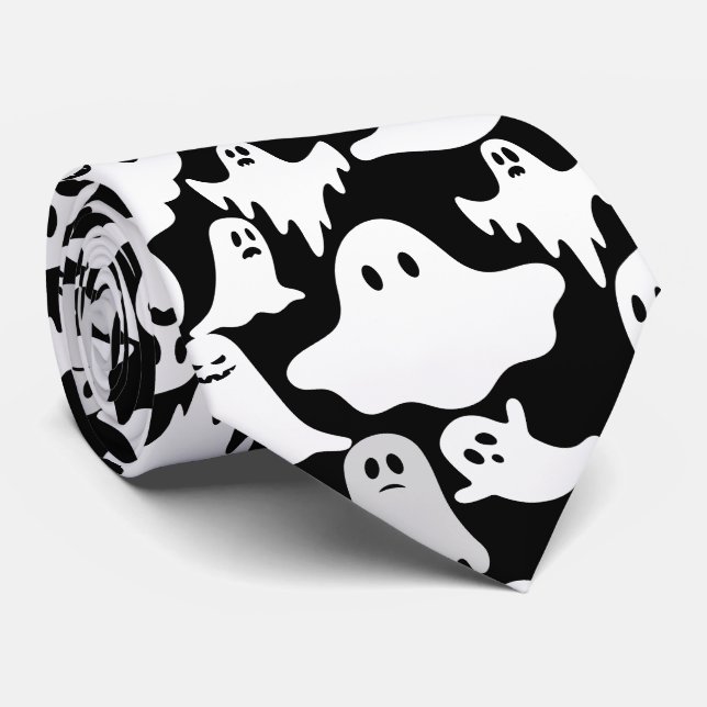 Boos und ein Kürbis. BP01A.B Krawatte (Gerollt)