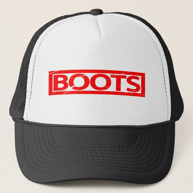 Boost-Briefmarke Truckerkappe (Vorderseite)