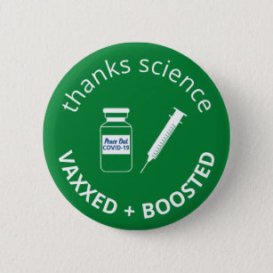 Booster-Impfstoff Covid-19 dank Science Green Button