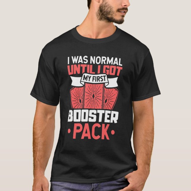 Booster Pack-Trading-Card-Collector 16 T-Shirt (Vorderseite)