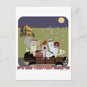 BoosVille Halloween Postkarte