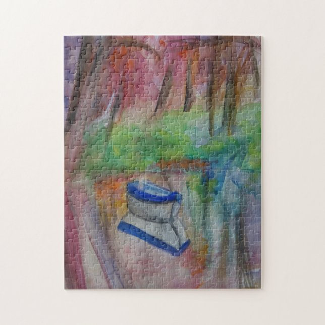 Boot 11" x 14" Foto-Puzzlespiel mit Geschenkboxen Puzzle (Vertikal)