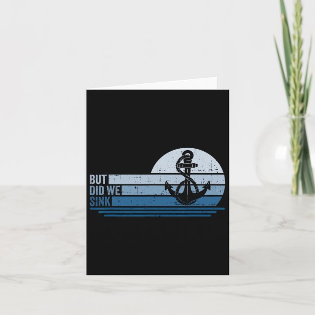 Boot, aber haben wir Pontoon Captain 1 Karte (Vorderseite)