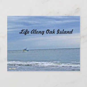 Boot auf See Postkarte