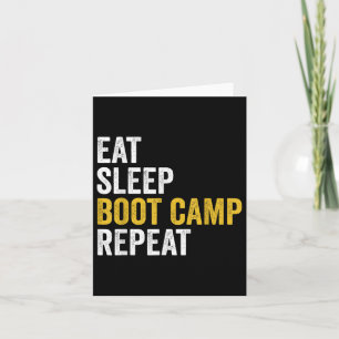 Boot Camp Military Bootcamp Fitness Karte