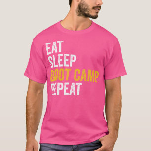 Boot Camp Military Bootcamp Fitness T-Shirt