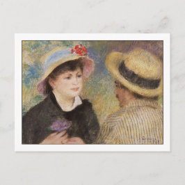 Boot Couple von Pierre Auguste Renoir Postkarte