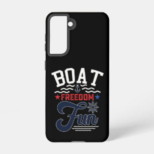 Boot Freiheit Spaß 4. Juli Boater  Samsung Galaxy Hülle
