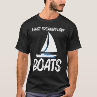 Boot für Männer Frauen Segeltörn Reise  1 T-Shirt