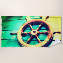 Boot Helm Beach Handtuch