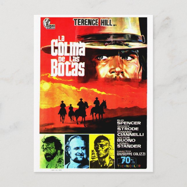 BOOT HILL POSTCARD POSTKARTE (Vorderseite)