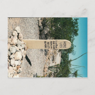 Boot Hill Postkarte
