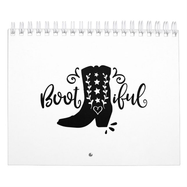 Boot Iful Cowgirl Ideen Kalender (Titelbild)