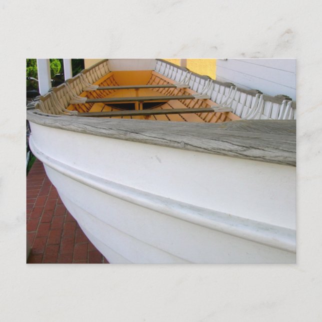 Boot im Matitime Museum Postkarte (Vorderseite)