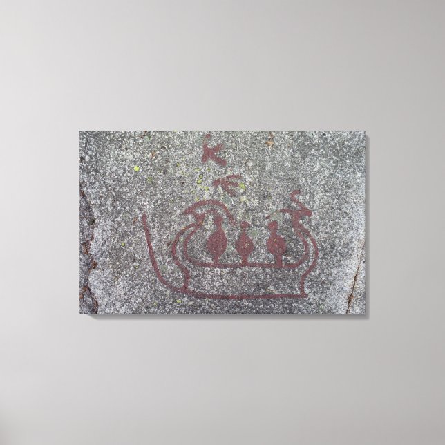 Boot Leinwanddruck (Vorderseite)