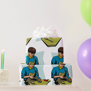 Boot Maker Geschenkpapier