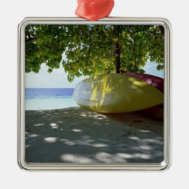 Boot Ornament Aus Metall (Vorne)