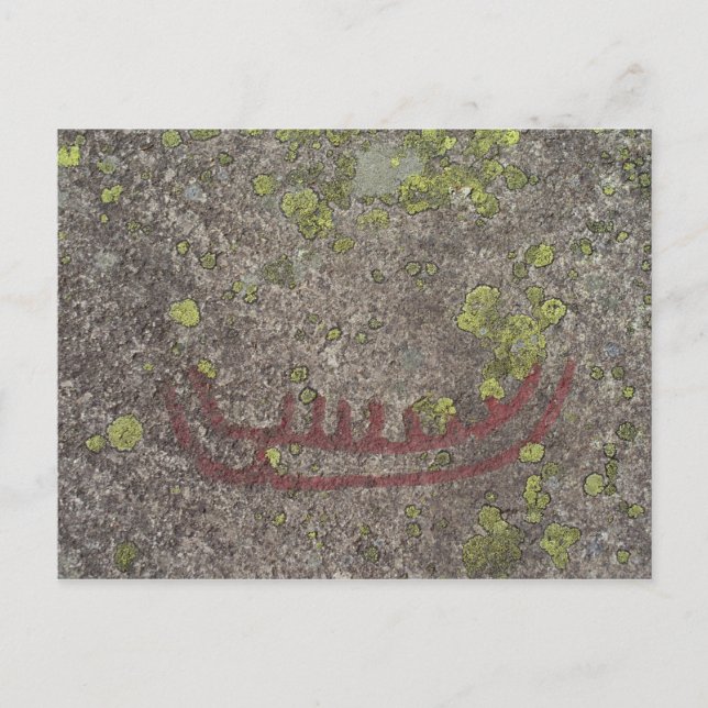 Boot Postkarte (Vorderseite)