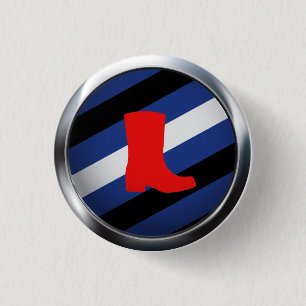 BOOT PRIDE MEDALLION BUTTON