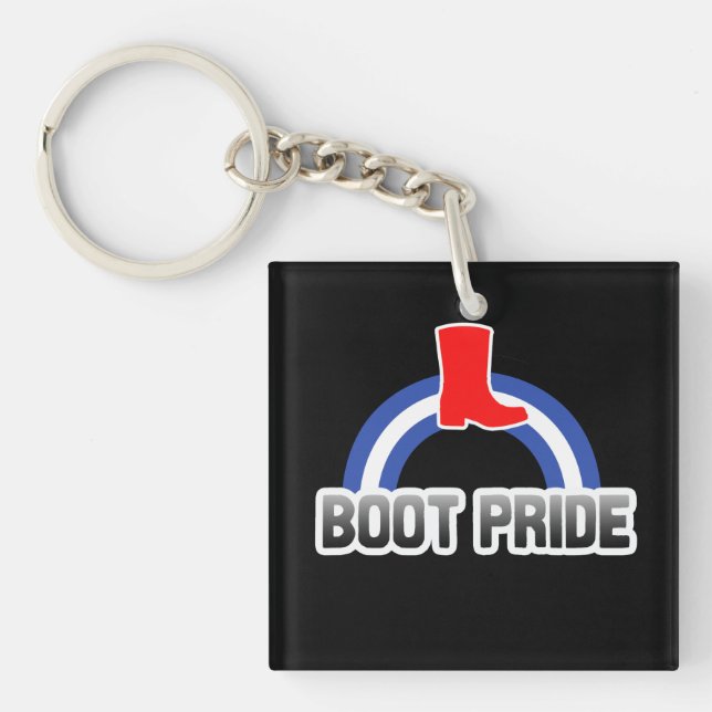 Boot Pride Schlüsselanhänger (Vorderseite)