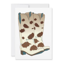 Boot Scoot Blank Card