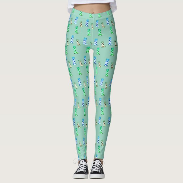 Boot Scoot Leggings (Grün) (Vorderseite)