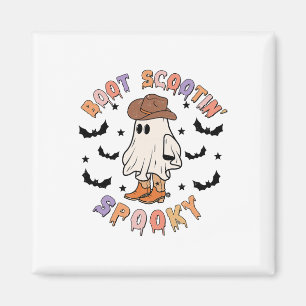 Boot Scoot Spooky Funny Western Halloween Cowboy G Magnet