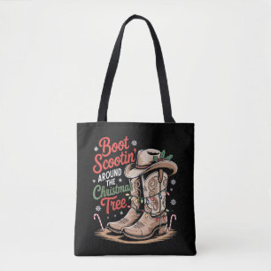 Boot Scootin 'Around The Christmas Tree Western