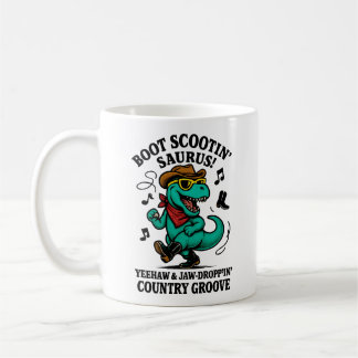 Boot Scootin’ Saurus! Kaffeetasse