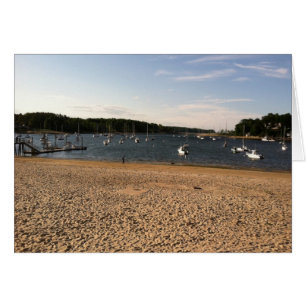 BOOT UND STRANDSZENE