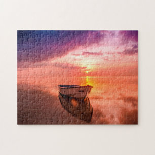 Boot vor Anker. Puzzle