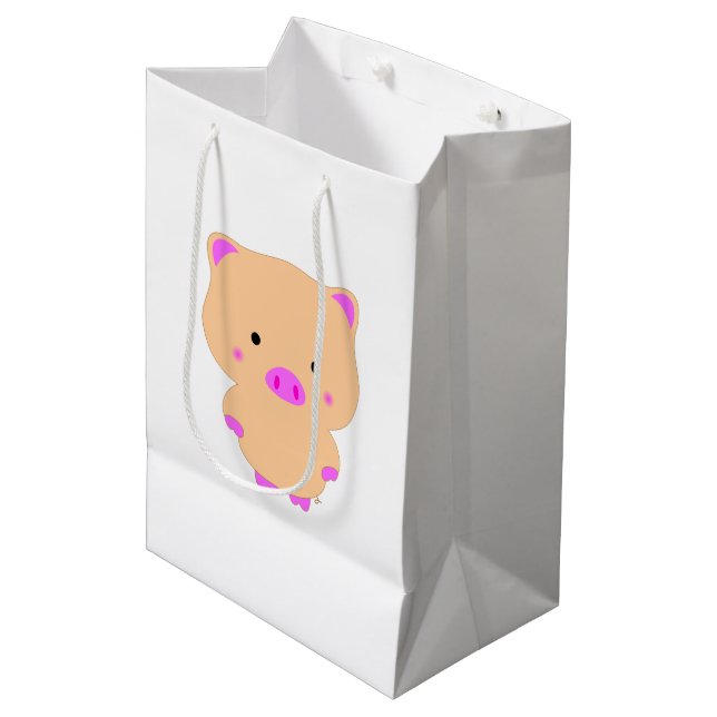 Bootan Gift Bags Mittlere Geschenktüte (Vorderseite Schrägansicht)