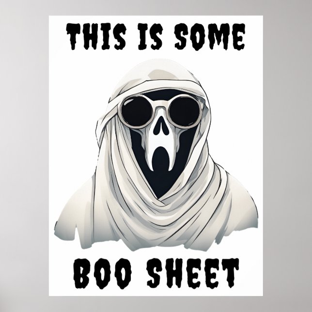 Bootblatt - Halloween Print Poster (Vorne)