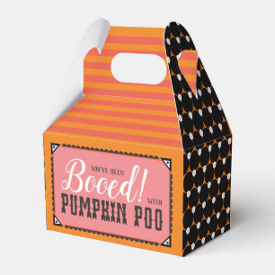 Bootbox BOOed mit Pumpkin Poo! Geschenkschachtel