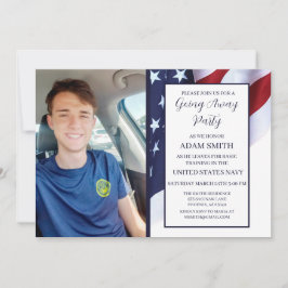 Bootcamp der US-Marine geht weg von der Party Einl Einladung